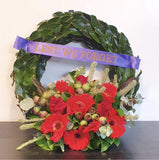 ANZAC Day Round Wreath #1