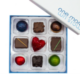 9 pc Handmade Chocolate Truffle Gift Box