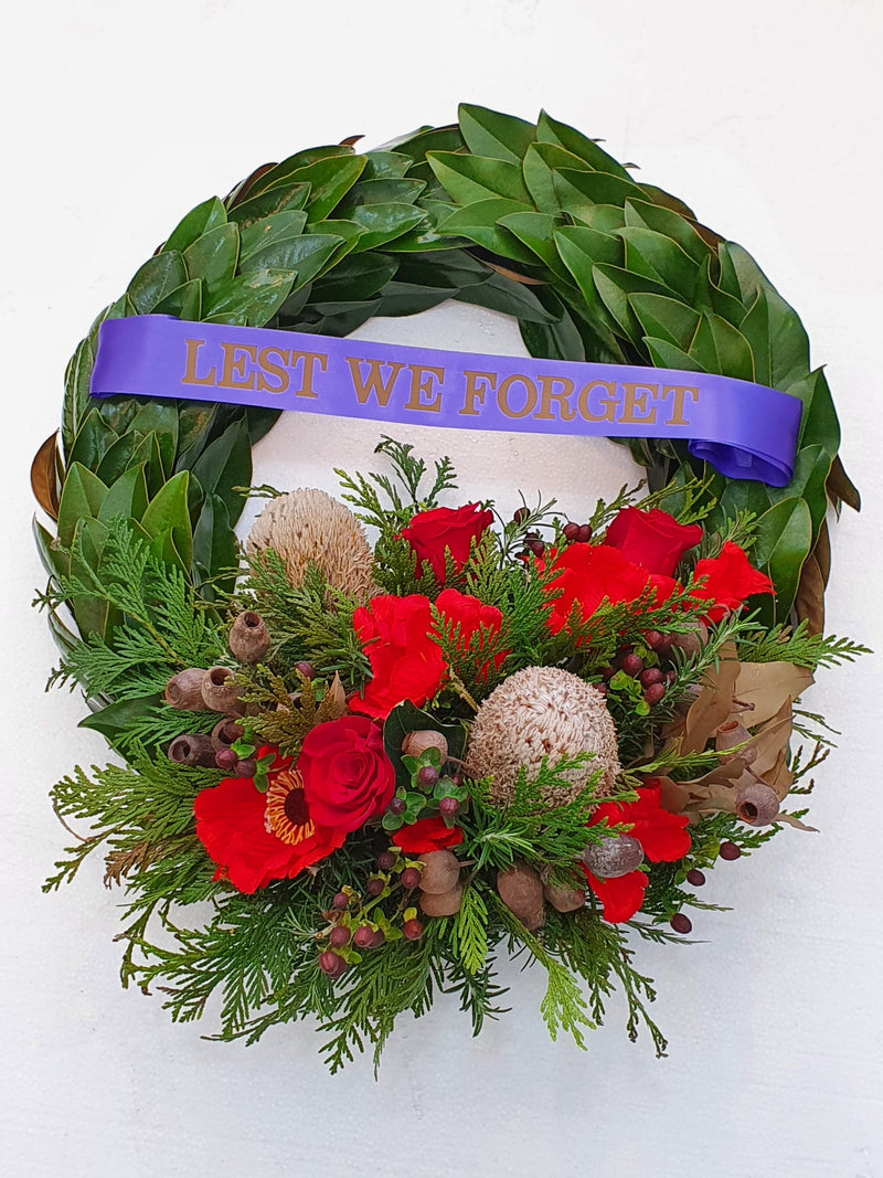 Anzac Day Round Wreath #2