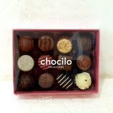 12 Pack Chocolate Assortment Gift Box - 140g