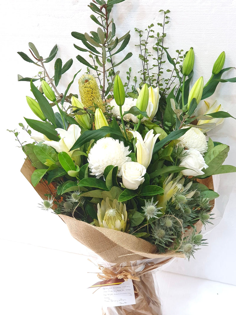 White Native Bouquet