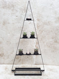 Small Succulent & Tea Light Holder in tree design 